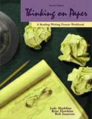 Tapa de Thinking on Paper