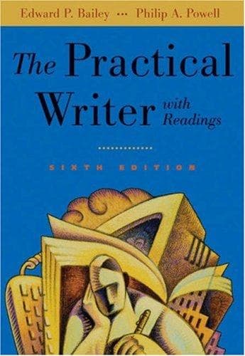 Tapa de The practical writer with readings