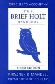 Tapa de Brief Holt Handbook Exercise Manual