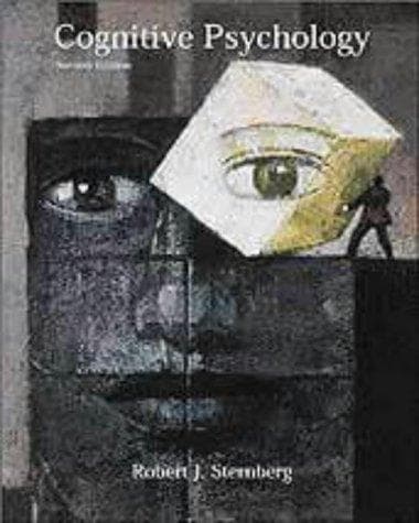 Tapa de Cognitive psychology