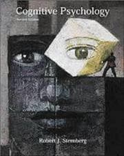 Tapa de Cognitive psychology