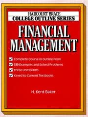 Tapa de Financial management