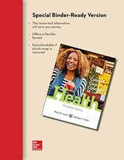 Tapa de Looseleaf for Core Concepts in Health, LiveWell Access Card and Connect Access Card