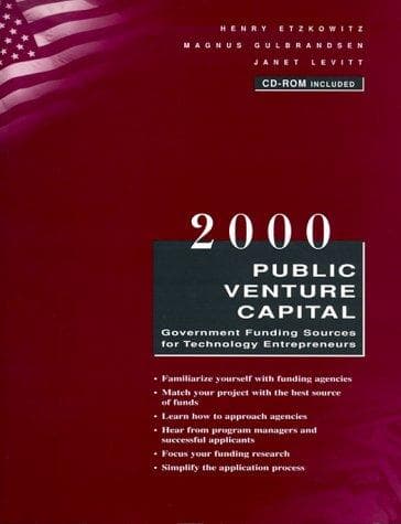 Tapa de Public venture capital