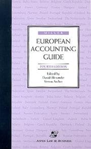 Tapa de Miller European Accounting Guide