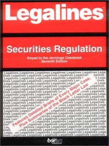 Tapa de Securities regulation