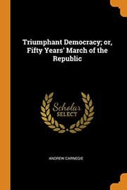 Tapa de Triumphant Democracy; or, Fifty Years' March of the Republic