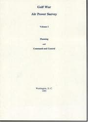 Tapa de Gulf War Air Power Survey