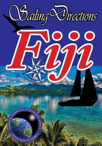 Tapa de Sailing Directions Fiji