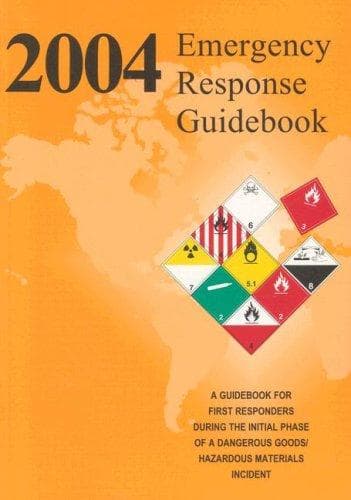 Tapa de 2004 Emergency Response Guidebook