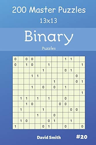 Tapa de Binary Puzzles - 200 Master Puzzles 13x13 vol.20