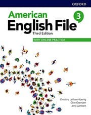Tapa de American English File Level 3 Student Book With Online Practice