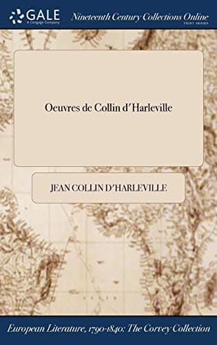 Tapa de Oeuvres de Collin d'Harleville