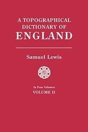 Tapa de A Topographical Dictionary of England. In Four Volumes. Volume II