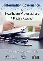 Tapa de Information Governance for Healthcare Professionals