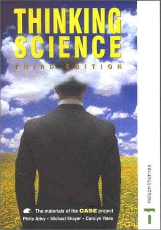 Tapa de Thinking science