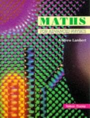 Tapa de Maths for Advanced Physics