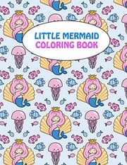 Tapa de Little Mermaid Coloring Book