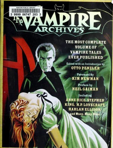 Tapa de The Vampire Archives