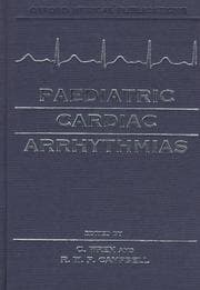 Tapa de Paediatric cardiac arrhythmias
