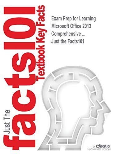 Tapa de Exam Prep for Learning Microsoft Office 2013 Comprehensive ...