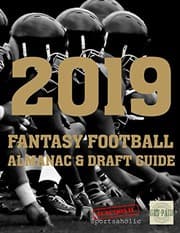 Tapa de 2019 Fantasy Football Almanac and Draft Guide