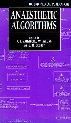 Tapa de Anaesthetic algorithms