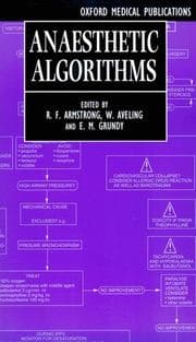 Tapa de Anaesthetic algorithms