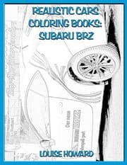 Tapa de Realistic Cars Coloring books