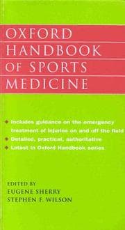 Tapa de Oxford handbook of sports medicine