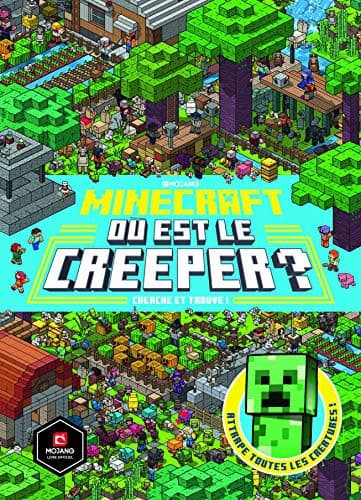 Tapa de Minecraft : Où est le creeper ?
