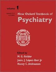 Tapa de New Oxford textbook of psychiatry
