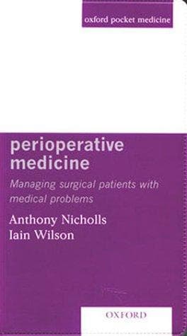 Tapa de Perioperative Medicine