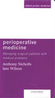 Tapa de Perioperative Medicine