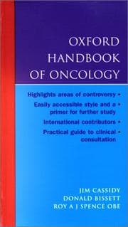Tapa de Oxford handbook of oncology