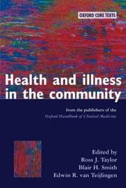 Tapa de Health and illness in the community