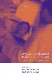 Tapa de Evidence-based patient choice