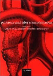 Tapa de Pancreas and islet transplantation