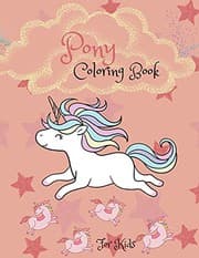 Tapa de Pony Coloring Book