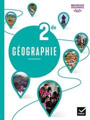 Tapa de Géographie 2de - Éd. 2019 - livre de l'élève