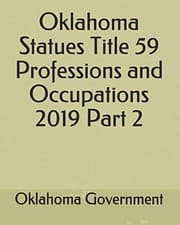 Tapa de Oklahoma Statues Title 59 Professions and Occupations 2019 Part 2