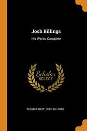 Tapa de Josh Billings