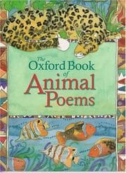 Tapa de The Oxford book of animal poems