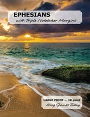 Tapa de EPHESIANS with Triple Notetaker Margins