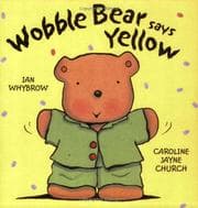 Tapa de Wobble Bear Says Yellow