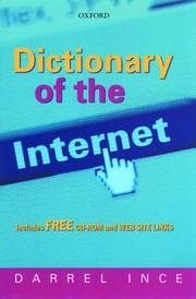 Tapa de A dictionary of the internet