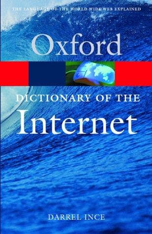 Tapa de A dictionary of the Internet