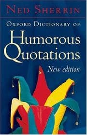 Tapa de Oxford Dictionary of Humorous Quotations