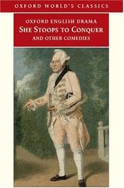 Tapa de She Stoops to Conquer and Other Comedies