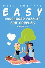 Tapa de Will Smith Easy Crossword Puzzles For Couples - Volume 5